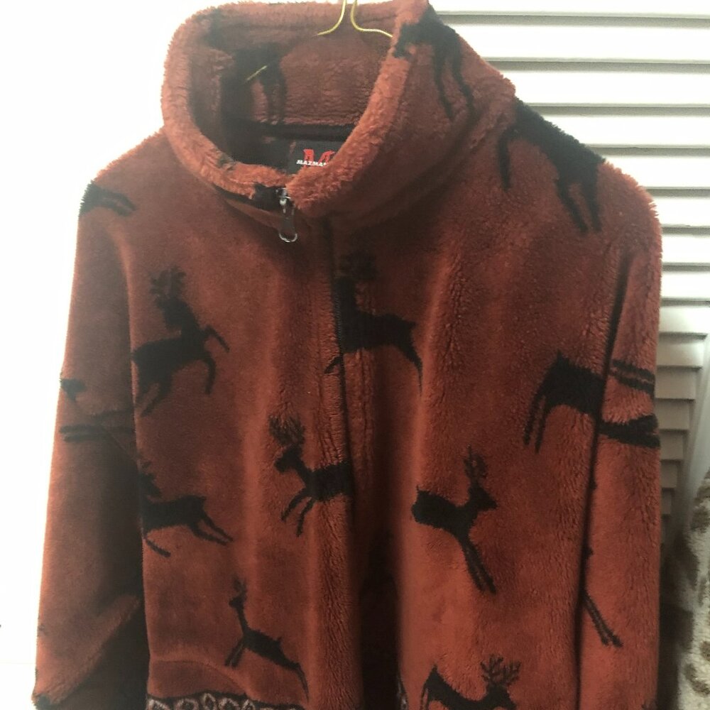 Cozy lightweight plush jacket